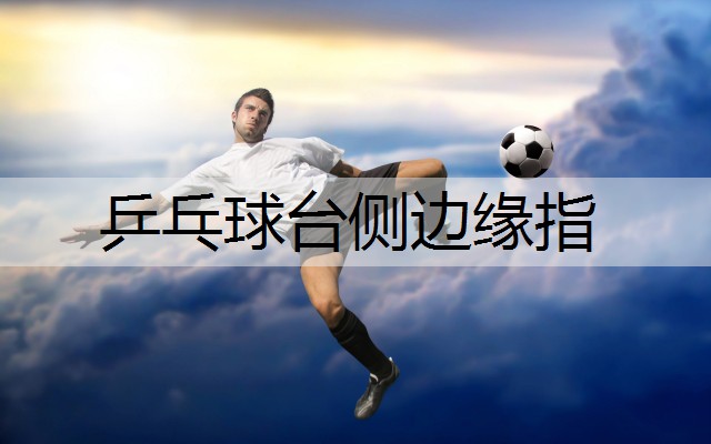乒乓球台侧边缘指